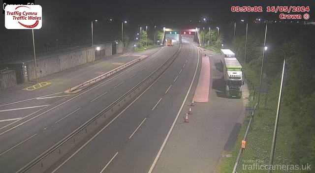 A55 - J17 - 18 Conwy Tunnel East P (E)
