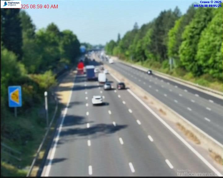 M3 50 1a junction 3 4