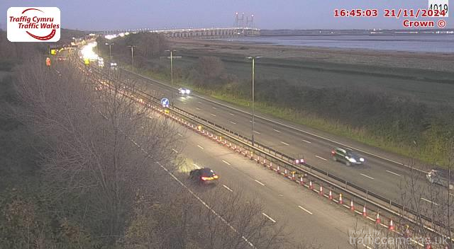 M4 - J22 - 23 2nd Severn X West