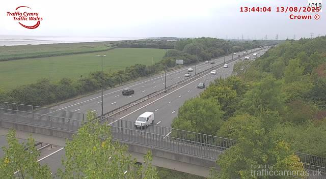 M4 - J22 - 23 2nd Severn X West