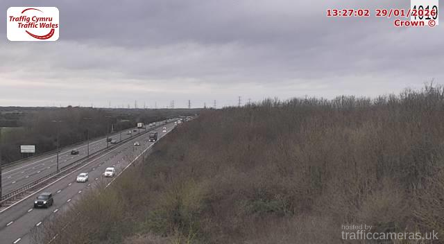 M4 - J22 - 23 2nd Severn X West