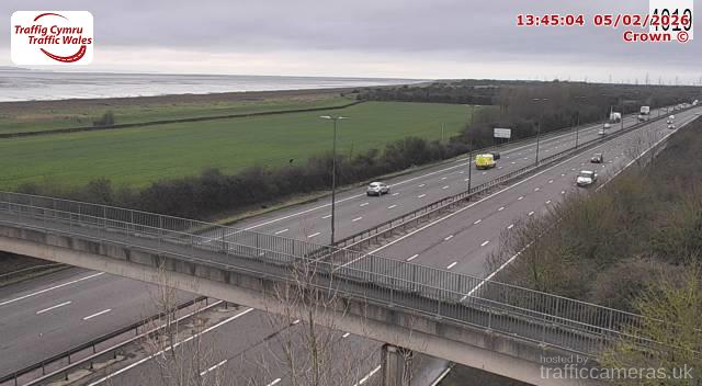 M4 - J22 - 23 2nd Severn X West