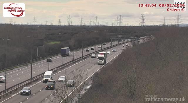 M4 - J22 - 23 2nd Severn X West