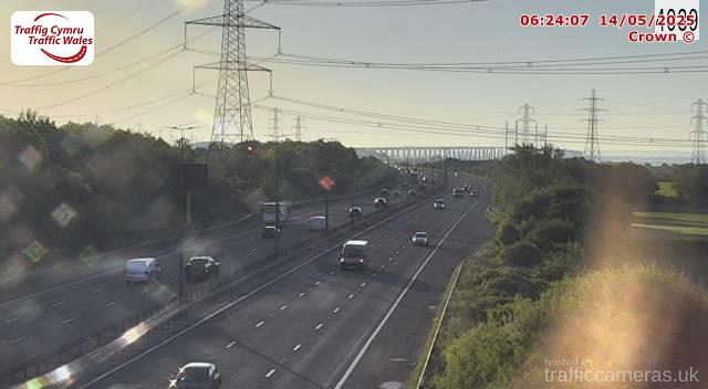 M4 - J22 - 23 Toll Plaza East