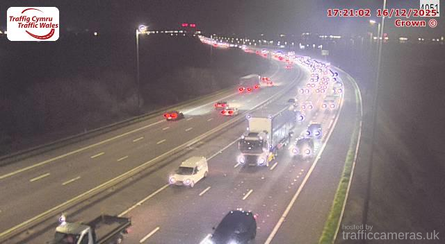 M4 - J22 - 23 Toll Plaza West