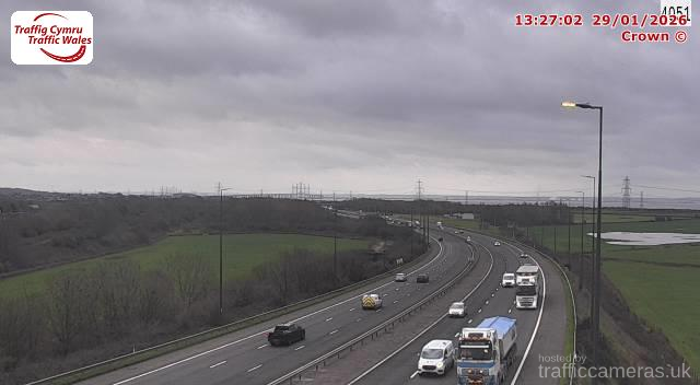 M4 - J22 - 23 Toll Plaza West