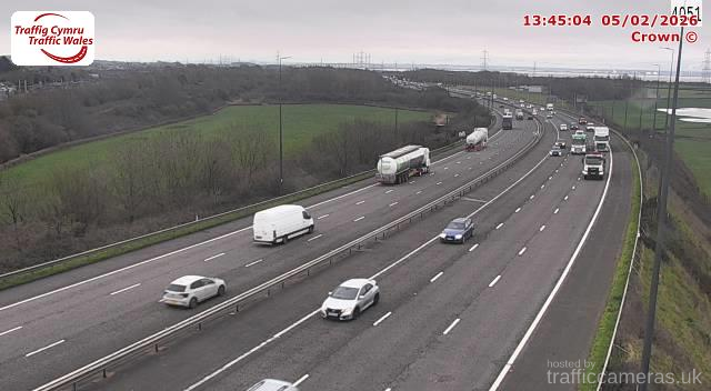 M4 - J22 - 23 Toll Plaza West