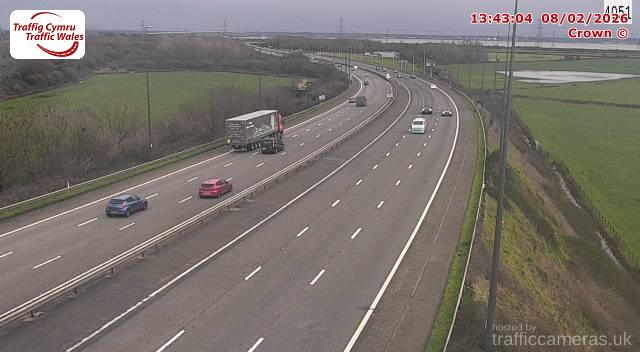 M4 - J22 - 23 Toll Plaza West