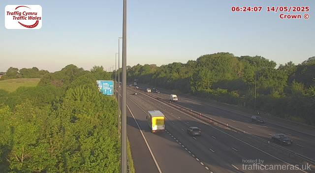 M4 - J23 Rogiet (Westbound)