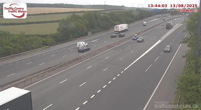 M4 - J23 Rogiet (Westbound)