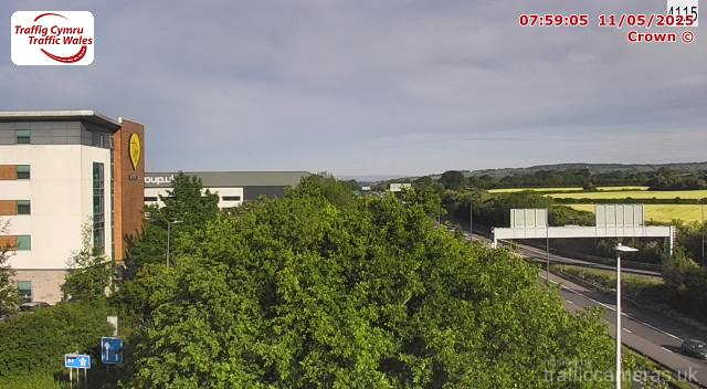 M4 - J23A Magor East (Westbound)