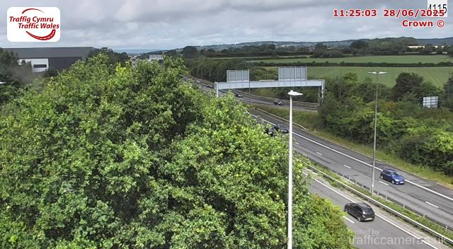 M4 - J23A Magor East (Westbound)