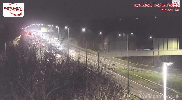 M4 - J23A Magor East (Westbound)