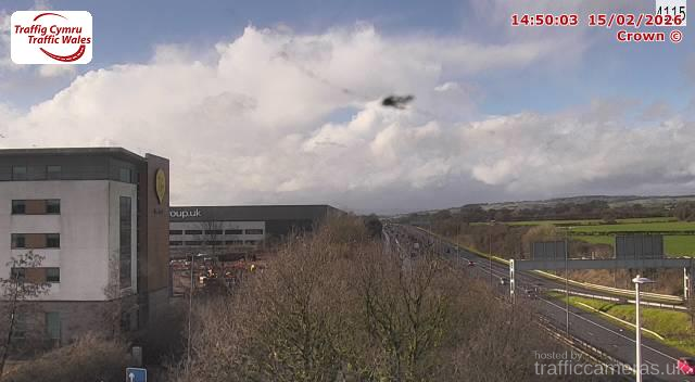 M4 - J23A Magor East (Westbound)