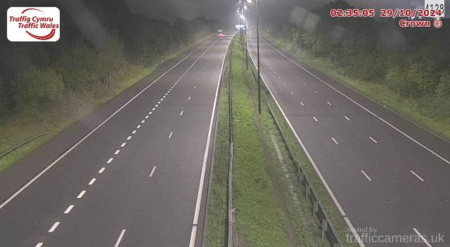 M4 - J23A Magor (Westbound)