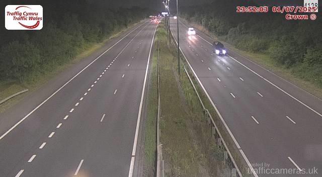 M4 - J23A Magor (Westbound)