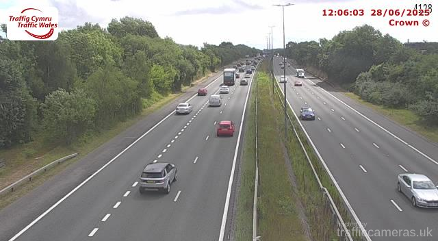 M4 - J23A Magor (Westbound)