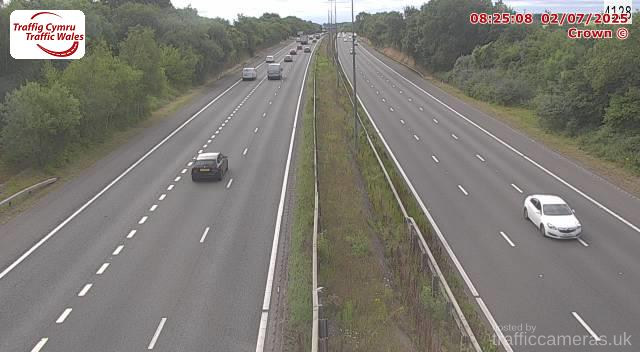 M4 - J23A Magor (Westbound)