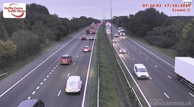M4 - J23A Magor (Westbound)