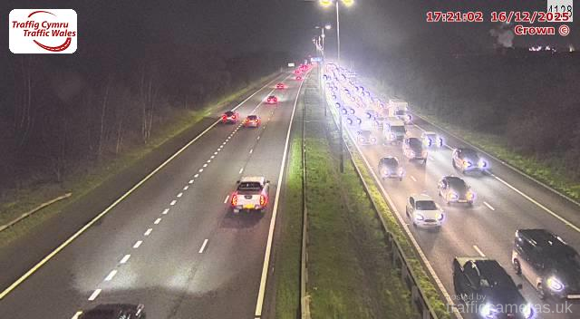 M4 - J23A Magor (Westbound)