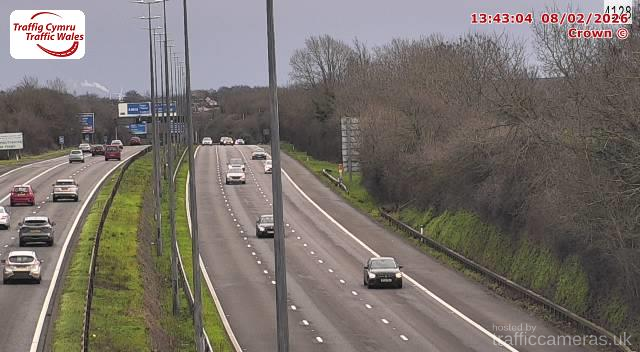 M4 - J23A Magor (Westbound)