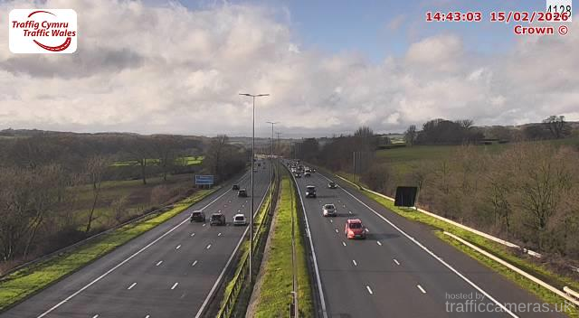 M4 - J23A Magor (Westbound)