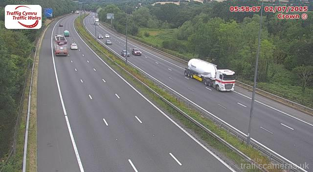 M4 - J23A - 24 Llanmartin (West)