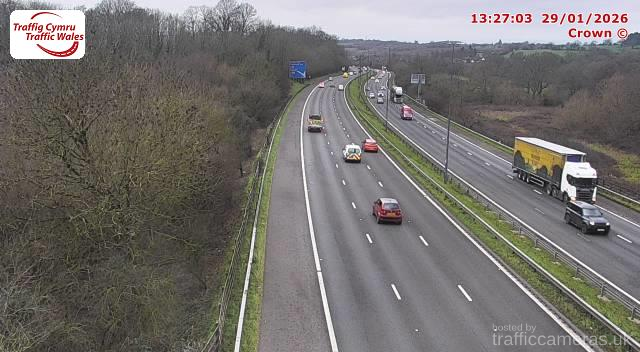 M4 - J23A - 24 Llanmartin (West)