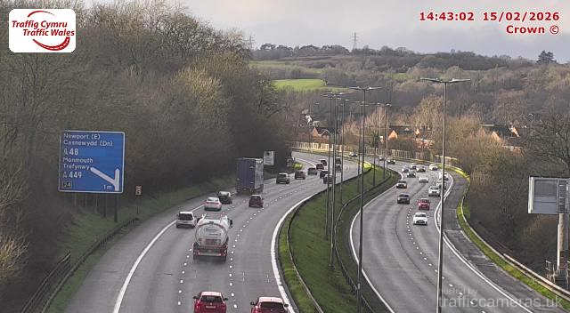 M4 - J23A - 24 Llanmartin (West)