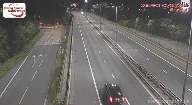 M4 - J24 Coldra East (Westbound)