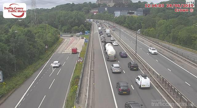 M4 - J24 Coldra East (Westbound)