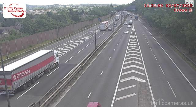 M4 - J24 Coldra East (Westbound)
