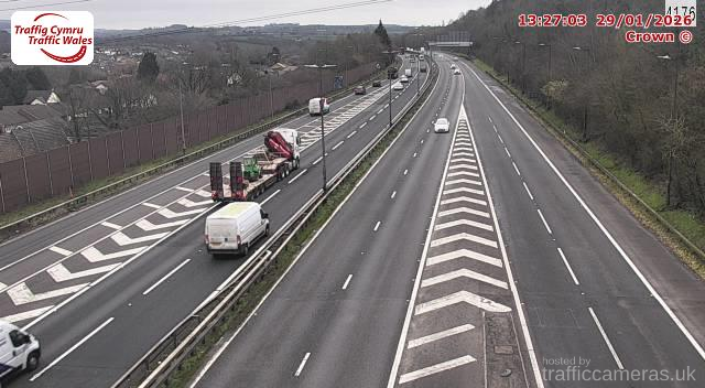 M4 - J24 Coldra East (Westbound)