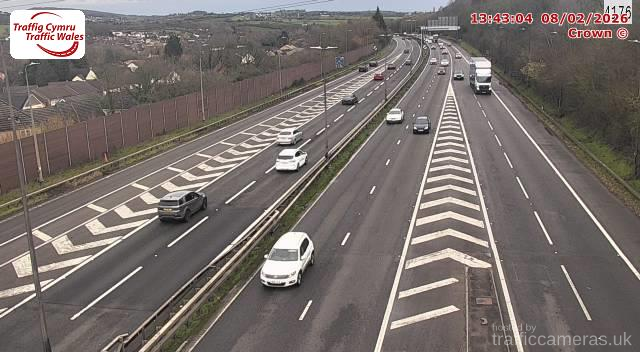 M4 - J24 Coldra East (Westbound)