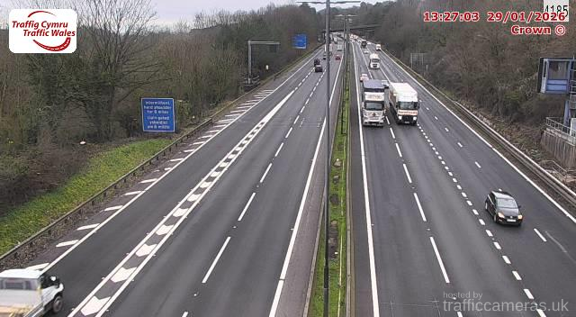 M4 - J24 Coldra (Eastbound)