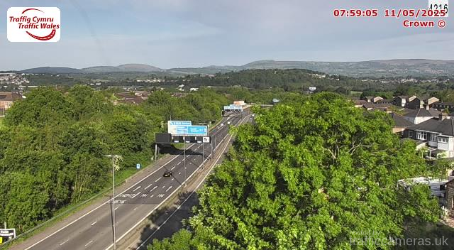 M4 - J25 St Julians East