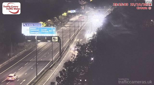 M4 - J25 St Julians East