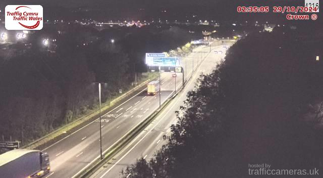 M4 - J25 St Julians East