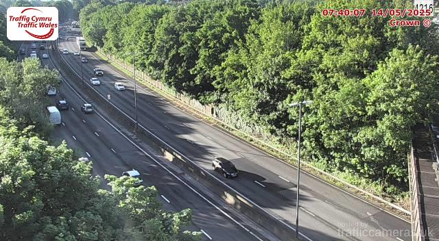 M4 - J25 St Julians East