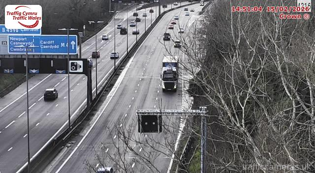 M4 - J25 St Julians East