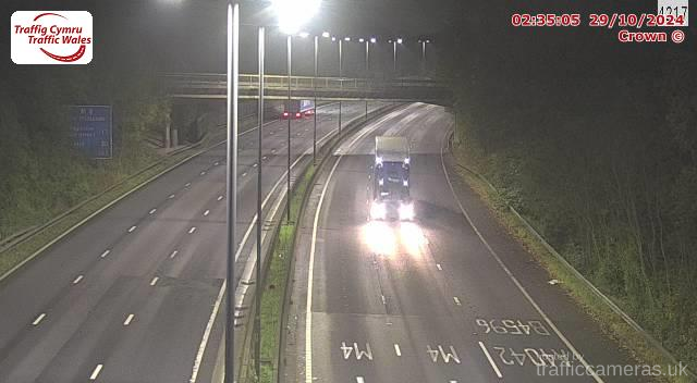 M4 - J24 - 25 Caerleon East