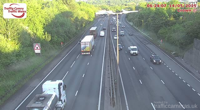 M4 - J24 - 25 Caerleon East