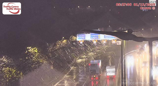 M4 - J24 - 25 Caerleon East