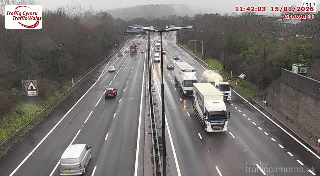 M4 - J24 - 25 Caerleon East