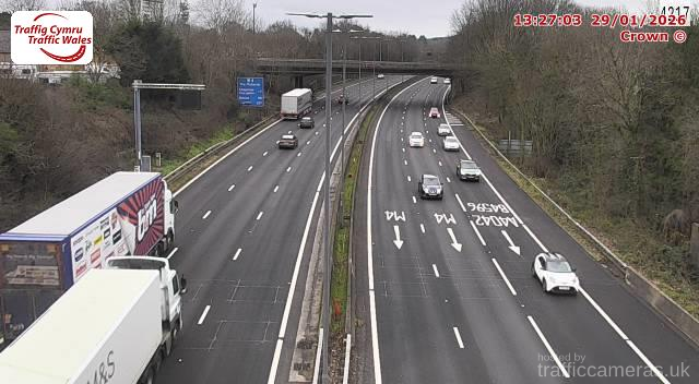 M4 - J24 - 25 Caerleon East