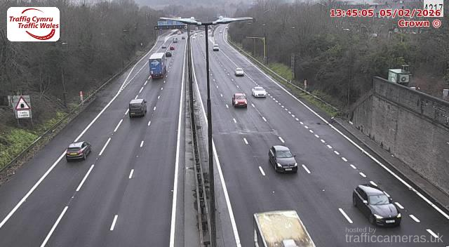 M4 - J24 - 25 Caerleon East
