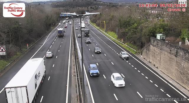 M4 - J24 - 25 Caerleon East