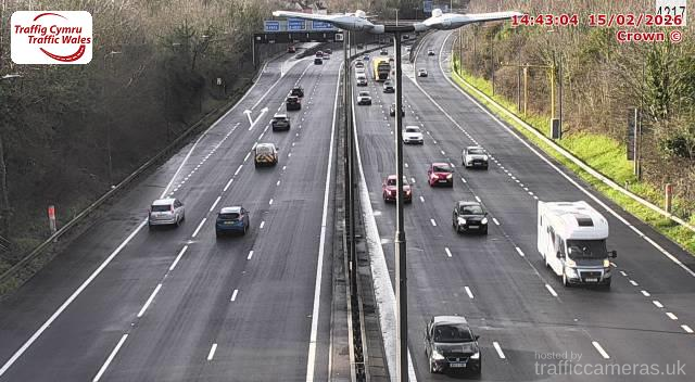 M4 - J24 - 25 Caerleon East