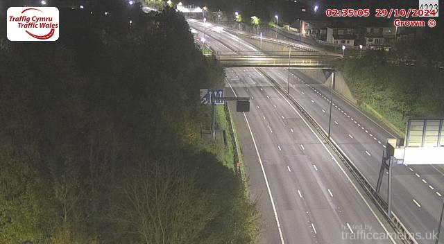 M4 - J25 Caerleon (East)