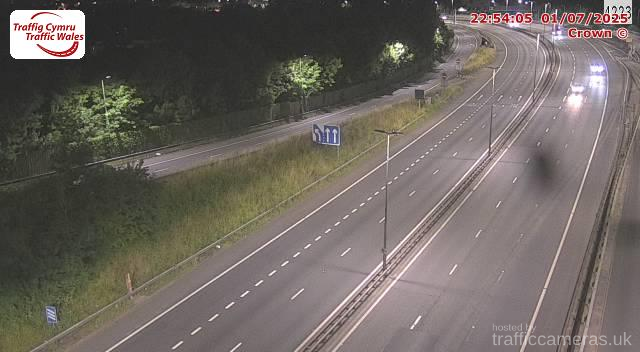 M4 - J25 Caerleon (East)